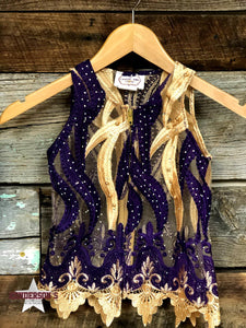 Load image into Gallery viewer, Crown Jewells &quot;Mini&quot;  Youth Show Vest - Henderson&#39;s Western Store