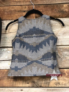 Load image into Gallery viewer, Wool Youth &quot;Mini&quot;  Vest ~ Denim Blue - Henderson&#39;s Western Store
