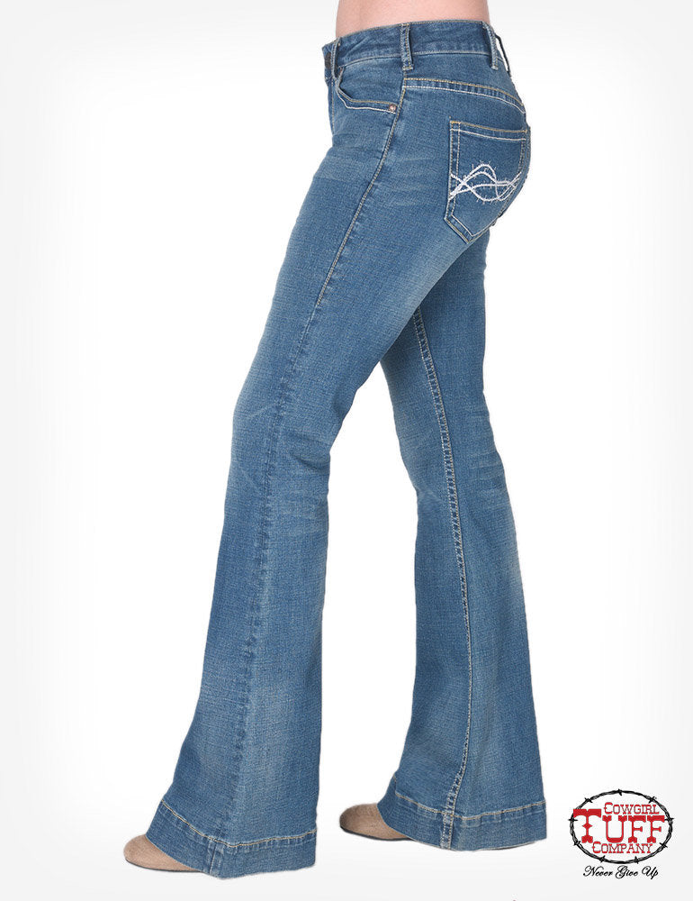 DFMI Trouser Jeans Women's Jeans Cowgirl Tuff   