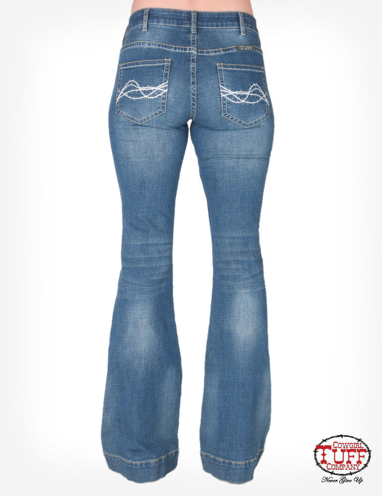 DFMI Trouser Jeans Women's Jeans Cowgirl Tuff   
