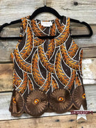 Disco Daisy "Mini"  Youth Show Vest Vest Cowgirl Junk Co.   