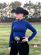 DIY Horsemanship Shirt ~ Red & Royal Show Shirt Show String, LLC   