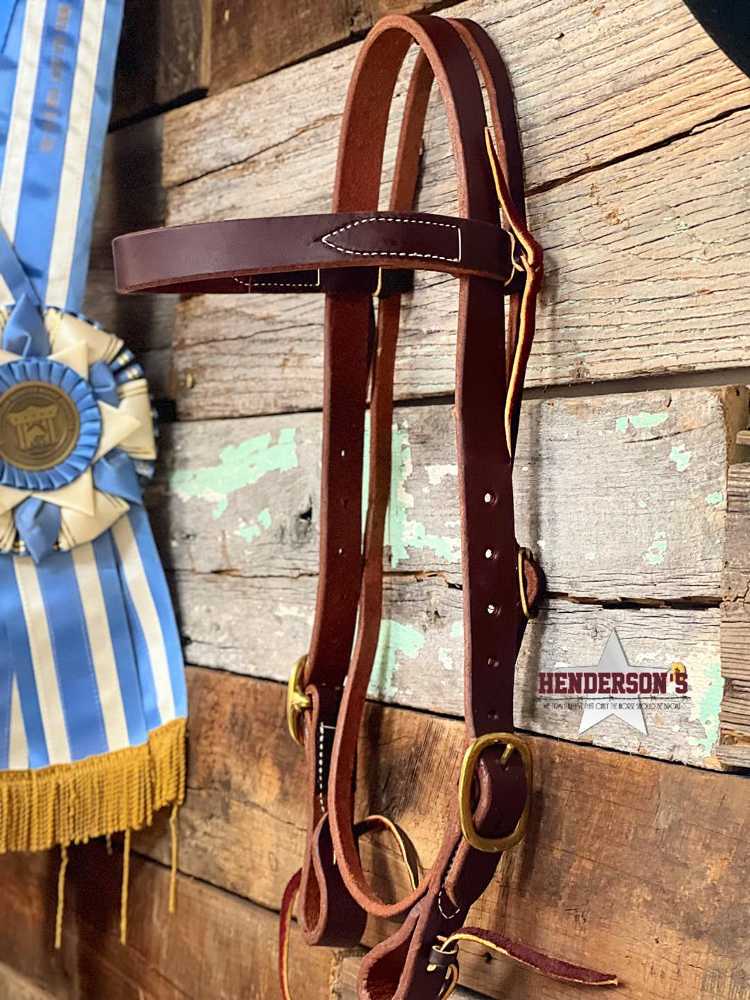 Browband Double Buckle Headstall - Henderson's Western Store