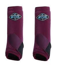 2X Cool Sports Medicine Boots 4 Pack ~ Crimson - Henderson's Western Store