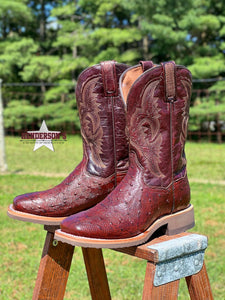 Load image into Gallery viewer, Men&#39;s Dan Post Full Quill Ostrich Boots - Henderson&#39;s Western Store