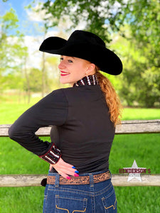 Load image into Gallery viewer, Elite Bling Collar Show Shirt ~ Red - Henderson&#39;s Western Store