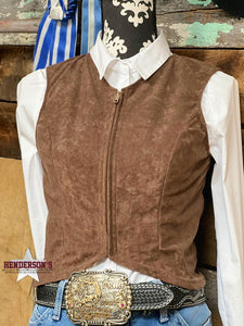 Load image into Gallery viewer, Faux Suede Crop Vest - Henderson&#39;s Western Store