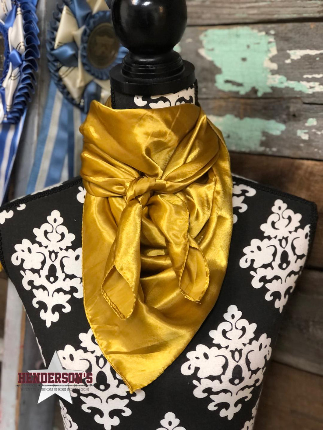 Rodeo Drive Wild Rags/Scarf ~ Gold - Henderson's Western Store