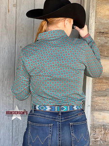 Load image into Gallery viewer, Ladies Cinch ~ Green Medallion - Henderson&#39;s Western Store