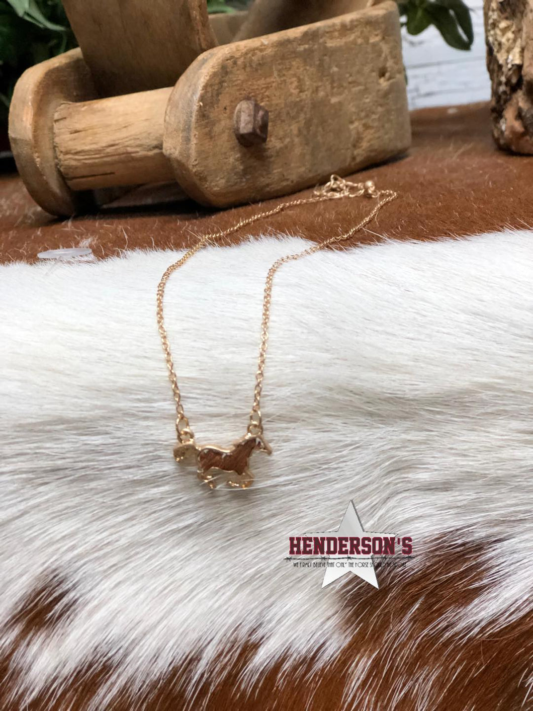 Hair On Horse Necklace - Henderson's Western Store