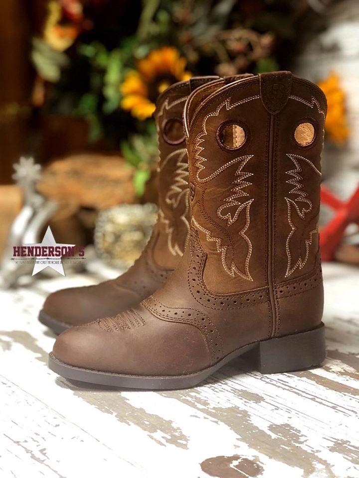Kid's Heritage Stockman Boots - Henderson's Western Store