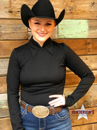 DIY Horsemanship Shirt ~ Black Closed Show Shirt Show String, LLC   