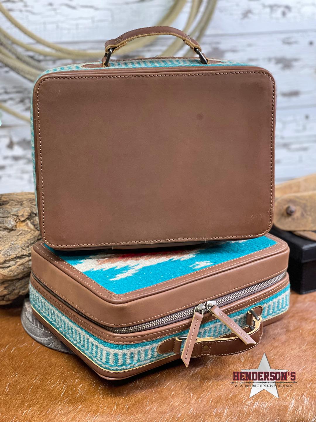 Grissom Saddle Blanket Jewelry Case ~ Square - Henderson's Western Store