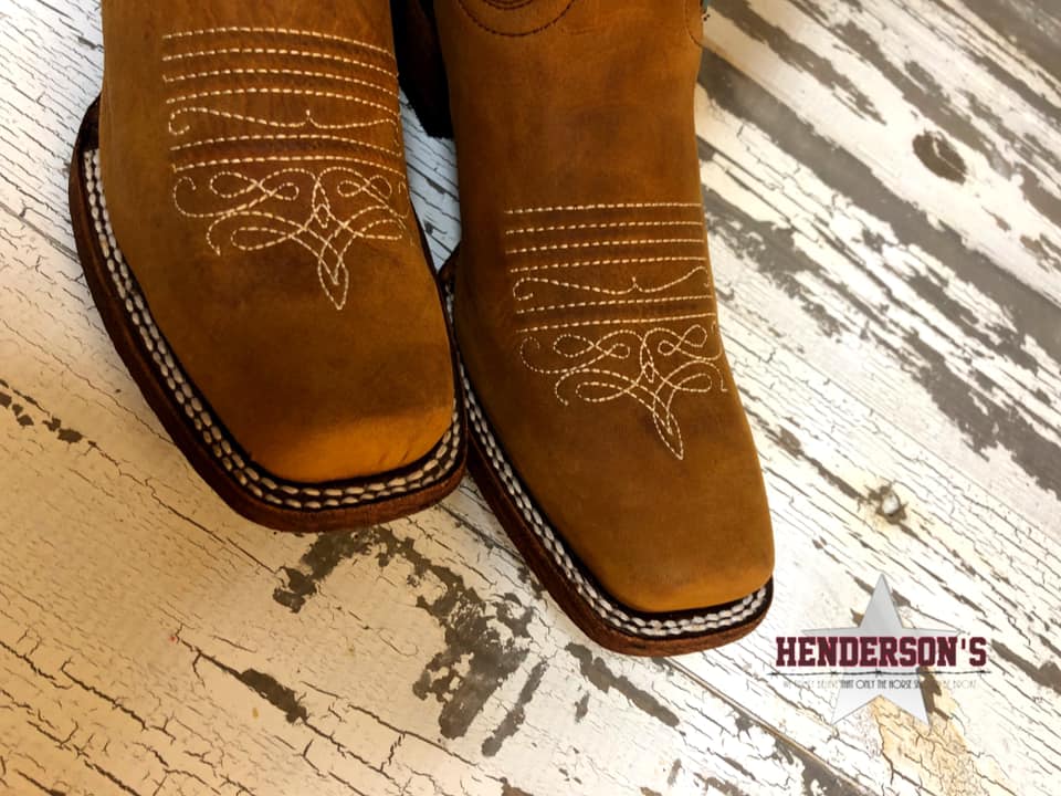 Ladies Turquoise Embroidery Boot - Henderson's Western Store