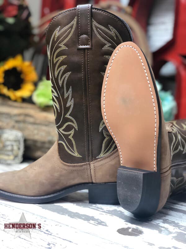 Ladies Tan Distressed Boot Women's Boots Dan Post   