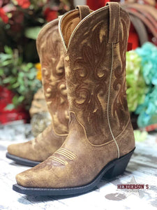 Load image into Gallery viewer, Ladies Crackle Finish Boot - Henderson&#39;s Western Store