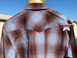Load image into Gallery viewer, Men&#39;s Mahogany Plaid - Henderson&#39;s Western Store