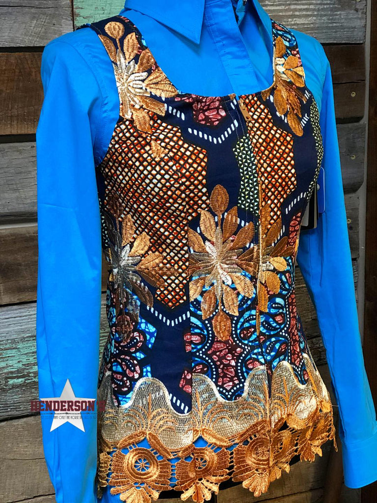 Mary Be Golden Show Vest - Henderson's Western Store