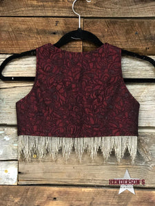 Load image into Gallery viewer, Merlot 2.0 Youth &quot;Mini&quot;  Bolero with Beads - Henderson&#39;s Western Store