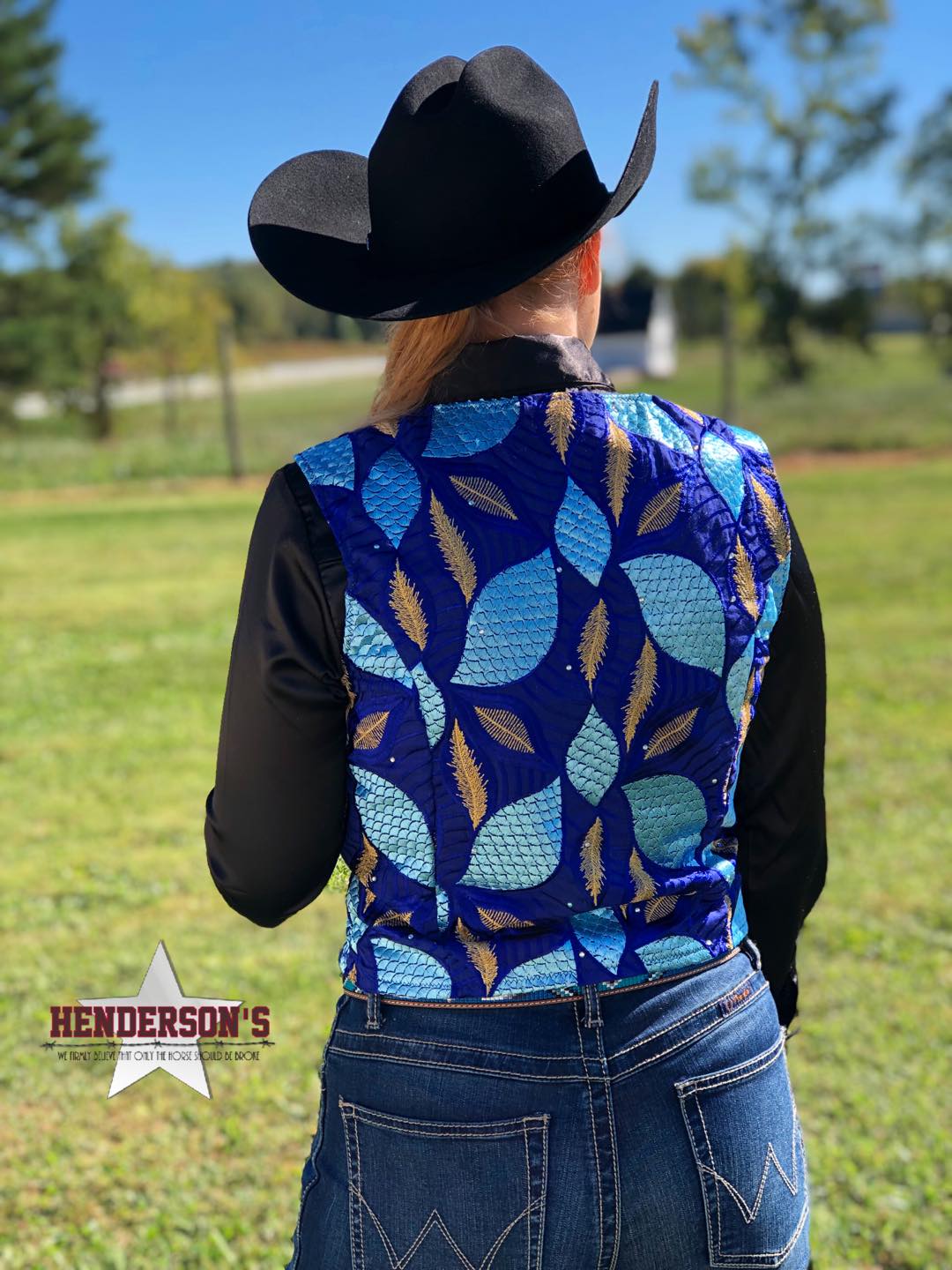 Royal Mermaid Buckle Crop - Henderson's Western Store
