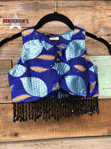 Load image into Gallery viewer, Royal Mermaid &quot;Mini&quot;  Youth Bolero - Henderson&#39;s Western Store