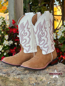 Load image into Gallery viewer, Mesquite White Boot - Henderson&#39;s Western Store