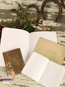 Load image into Gallery viewer, Metallic Notebook Set - Henderson&#39;s Western Store