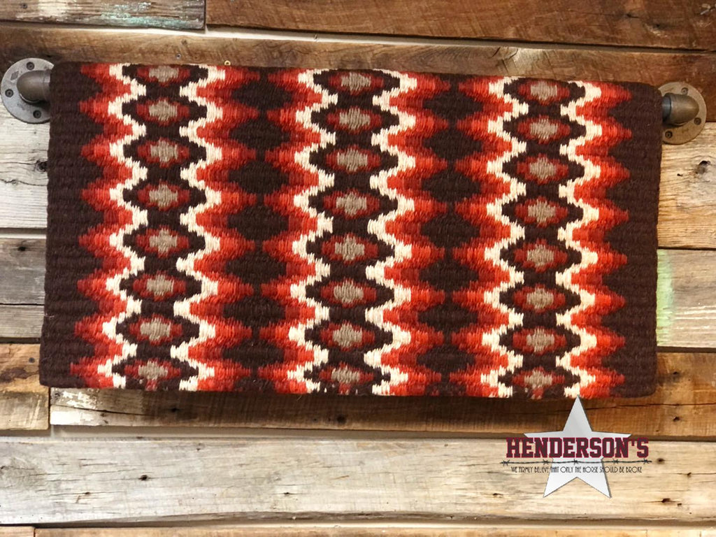 Mohair Saddle Pad ~ Brown - Henderson's Western Store