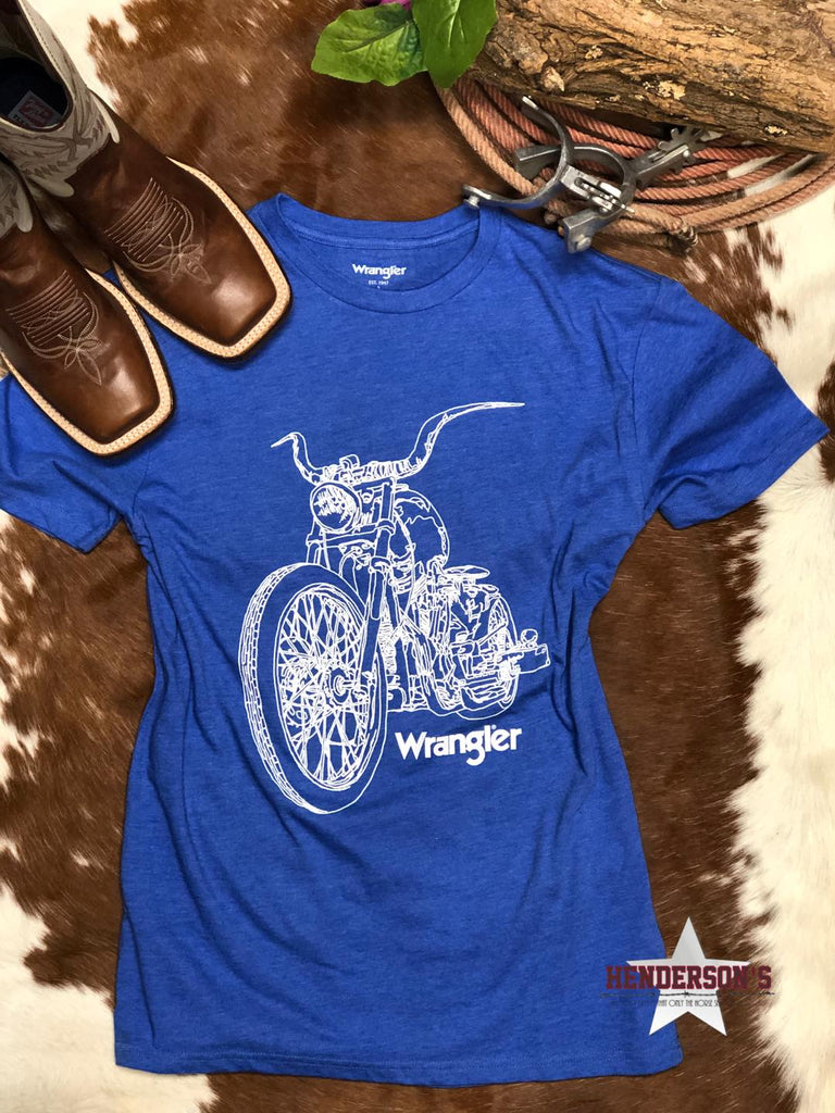 Men's Motorcycle Wrangler Tee - Henderson's Western Store