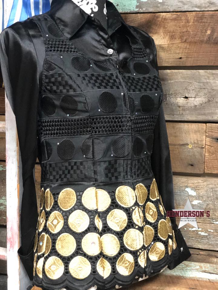 Gold Coin Show Vest - Henderson's Western Store