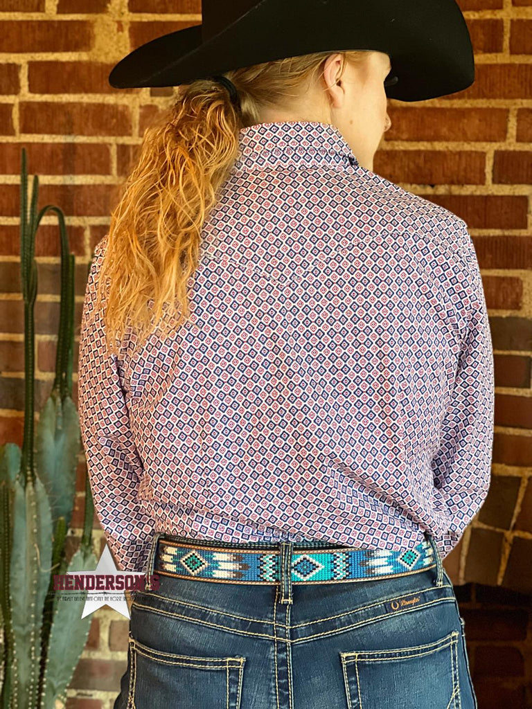 Rough Stock For Her - Navy & Red - Henderson's Western Store