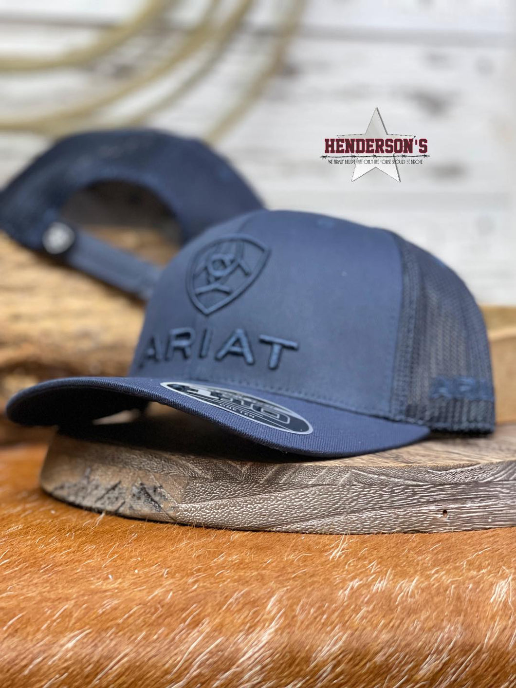 Ariat Ball Cap ~ Navy - Henderson's Western Store