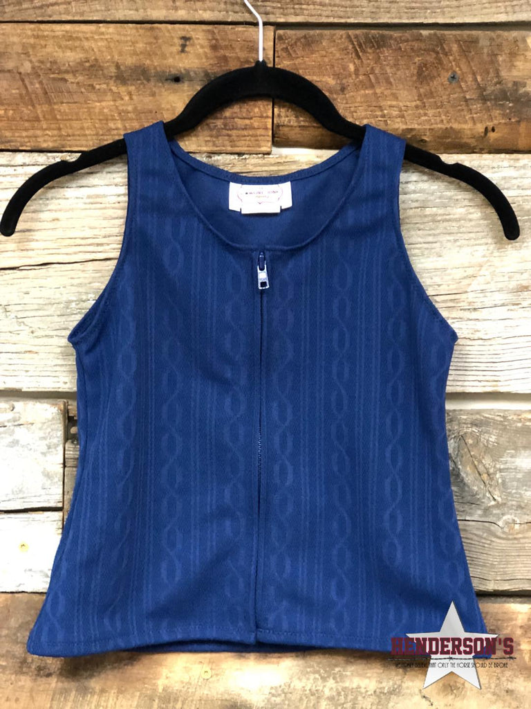 Navy Youth "Mini" Show Vest - Henderson's Western Store