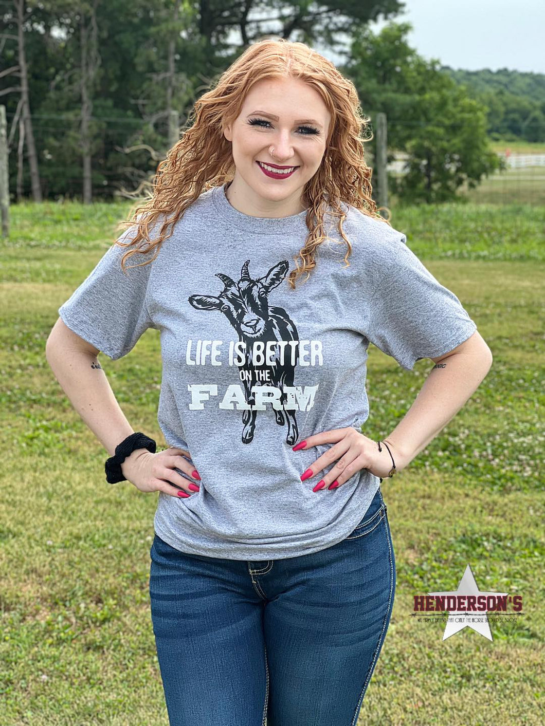 Life is Better on the Farm Tee - Henderson's Western Store