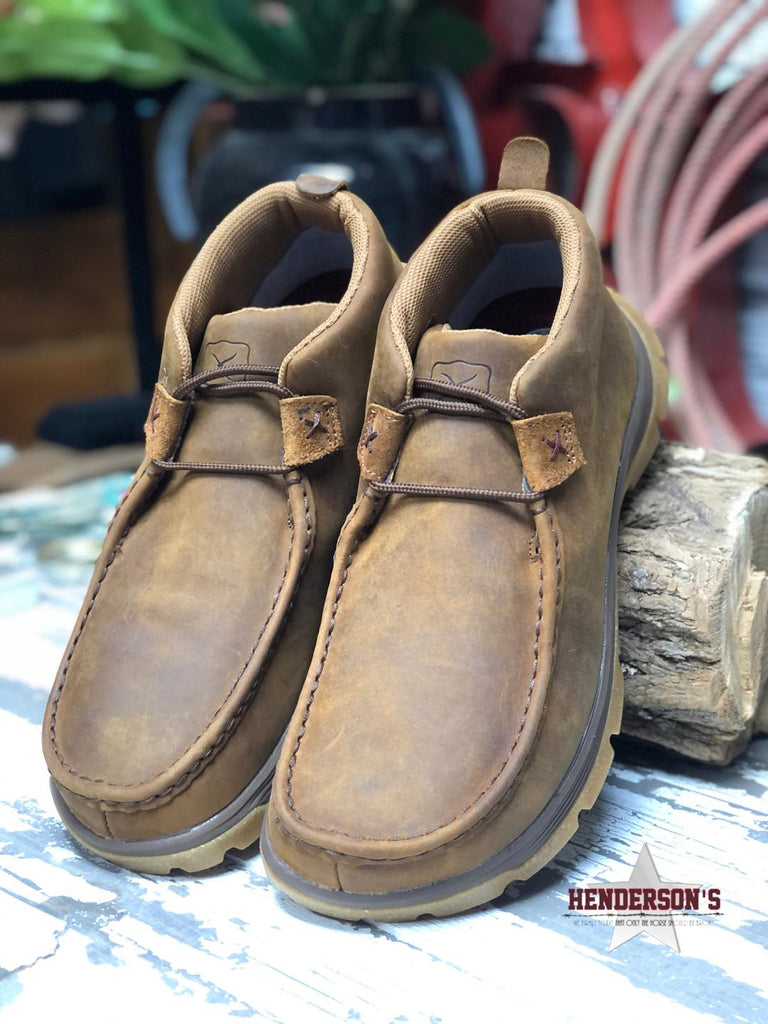 Oiled Saddle Chukka Men's shoes Twisted X   