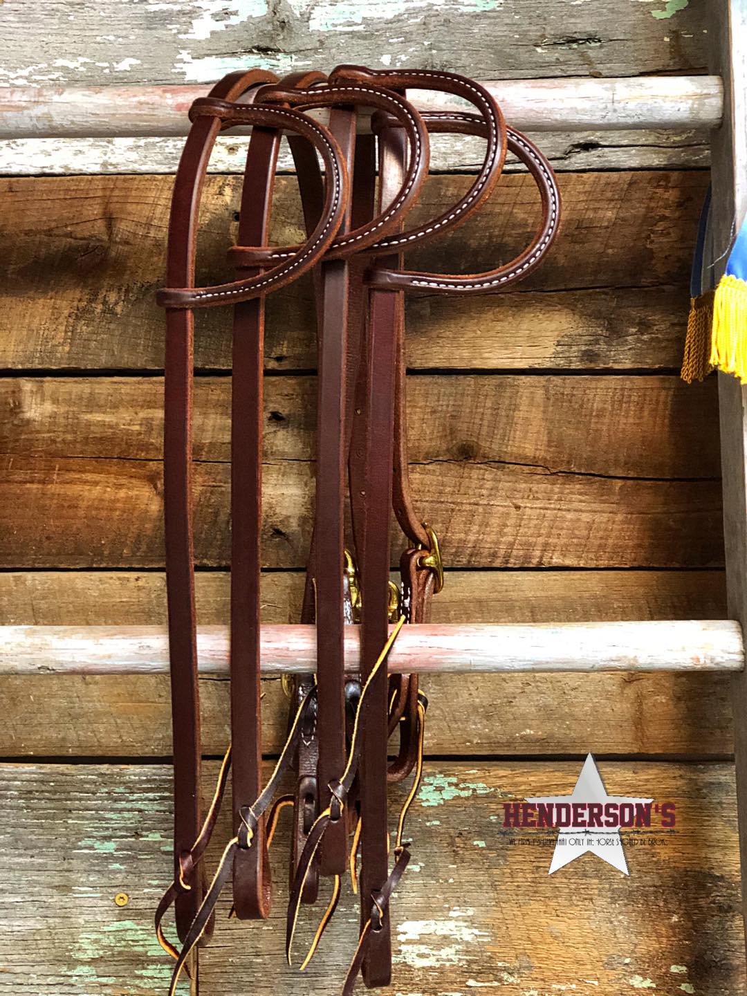 Dark Oiled Work One Ear Headstall Headstalls Paul Taylor Saddle Co   