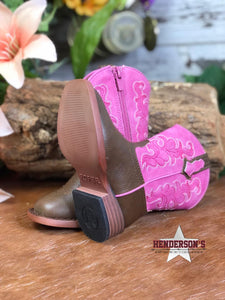 Load image into Gallery viewer, Pink Blaze Boots - Henderson&#39;s Western Store