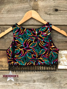 Load image into Gallery viewer, Plum Crazy Youth &quot;Mini&quot; Bolero ~ Fringe - Henderson&#39;s Western Store