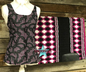 Load image into Gallery viewer, Pretty In Pink Show Vest - Henderson&#39;s Western Store