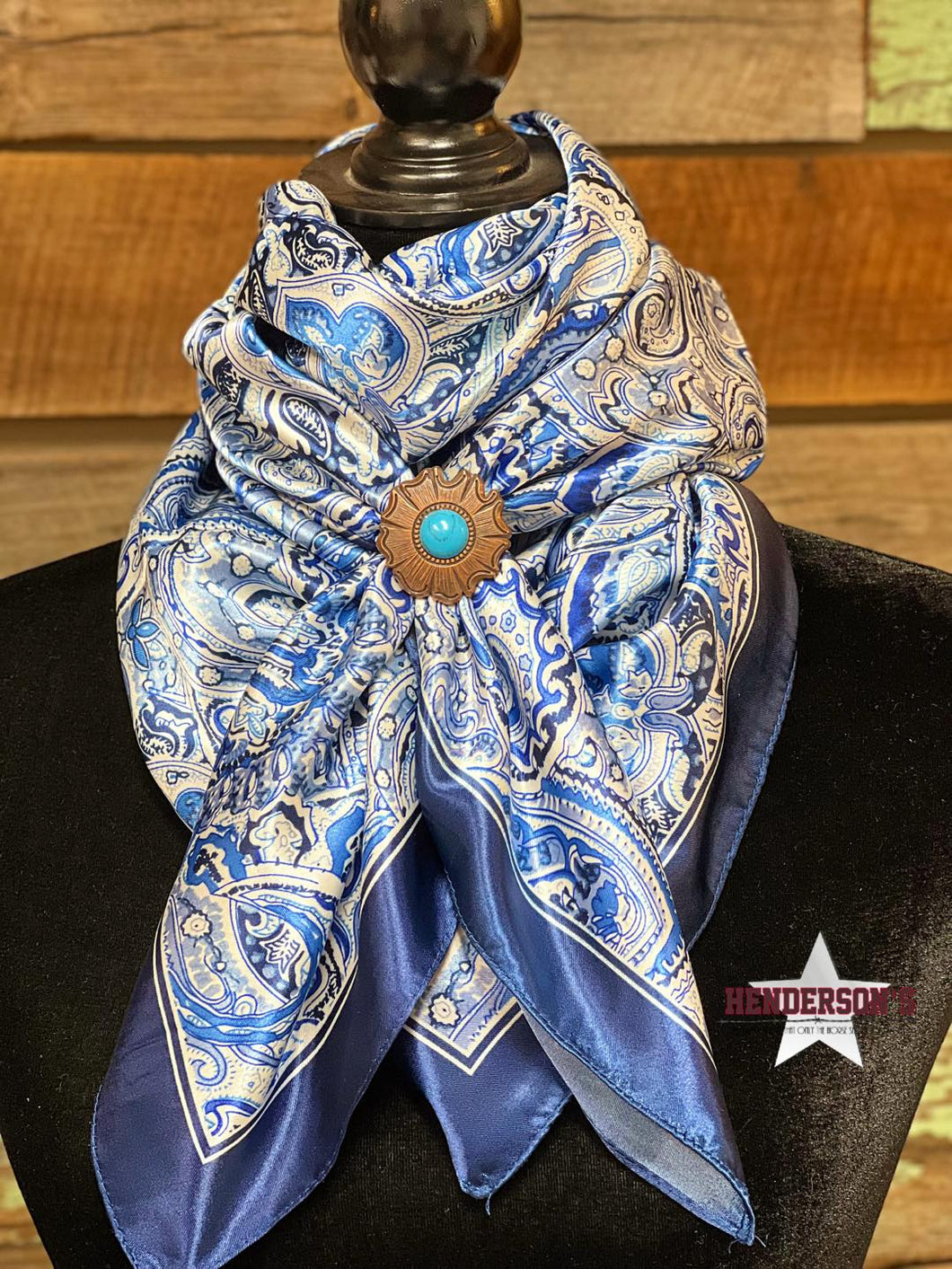 Rodeo Drive Wild Rags/Scarf ~ The Blues - Henderson's Western Store