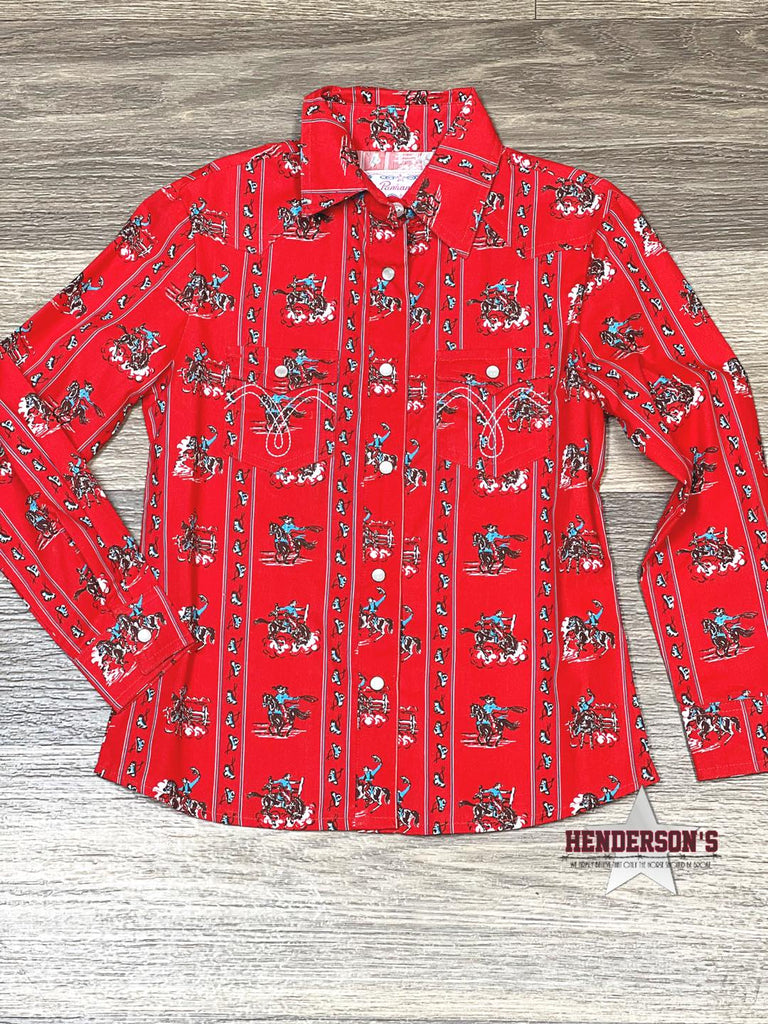 Girl's Red Label Blouse - Henderson's Western Store