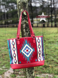 Load image into Gallery viewer, Aztec Tapestry Tote - Henderson&#39;s Western Store