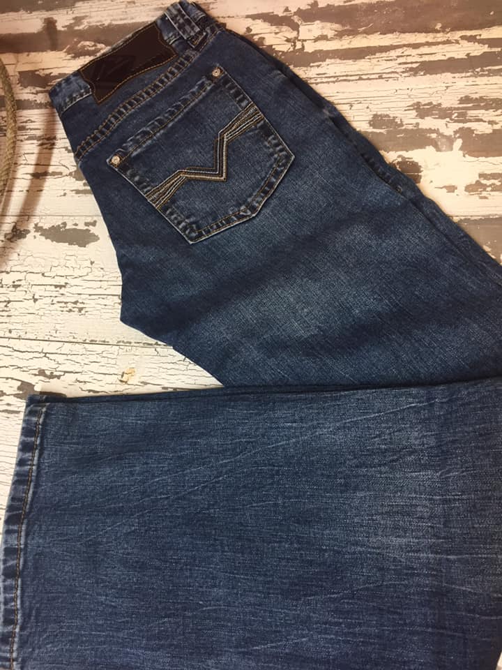 Rock & Roll Pistol Straight Jeans Men's Jeans Rock & Roll   