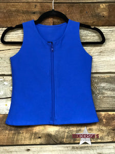 Load image into Gallery viewer, DIY Heavyweight Youth Vest ~ Royal - Henderson&#39;s Western Store