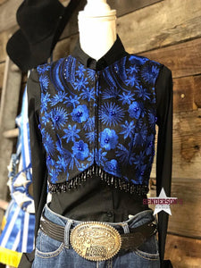 Load image into Gallery viewer, Royal Flowers Bolero - Henderson&#39;s Western Store