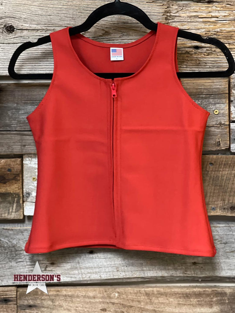 DIY Heavyweight Youth Vest ~ Rusty Red - Henderson's Western Store