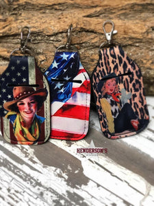 Load image into Gallery viewer, Hand Sanitizer Holder Accessories Cowgirl Junk Co.   