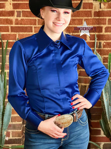 Load image into Gallery viewer, Satin Conceal Zipper Show Shirt - Henderson&#39;s Western Store