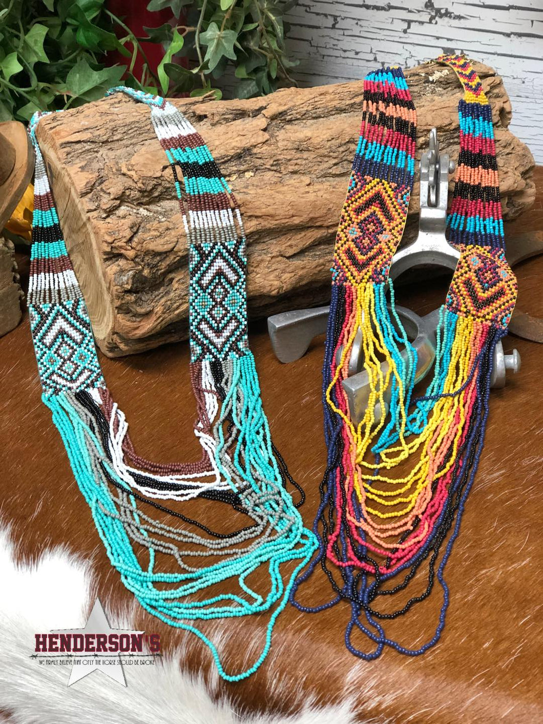 Layered Seed Bead Necklace - Henderson's Western Store