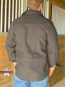 Load image into Gallery viewer, Black Shirt Jacket - Henderson&#39;s Western Store